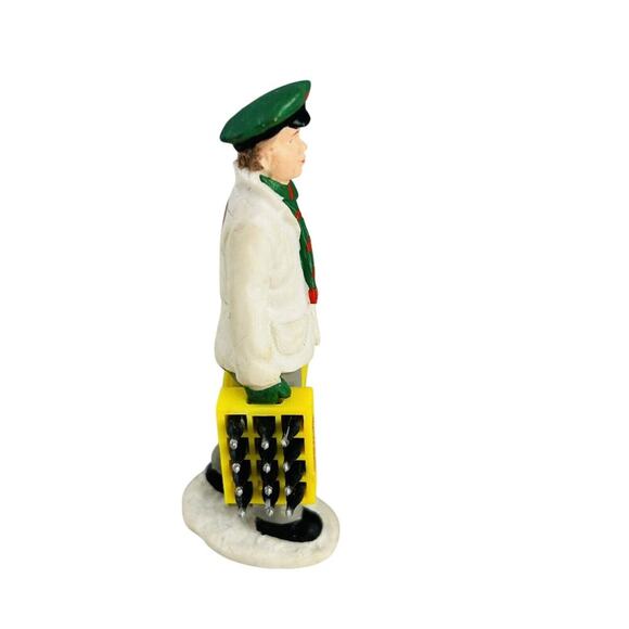 Coca Cola Town Square Stocking up Delivery Man 7980 1992 Collectibles Christmas - Picture 4 of 9